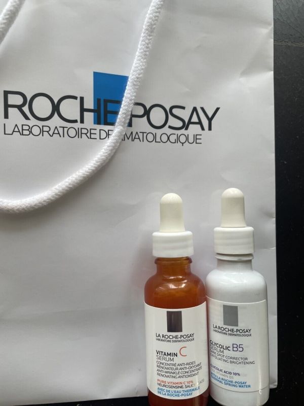 La Roche Posay Vitamine C Serum and Glycolic B5Serum