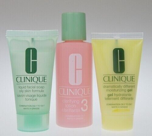 Clinique 3-Step System for Oily Skin - Skin Type 3 - Travel Set