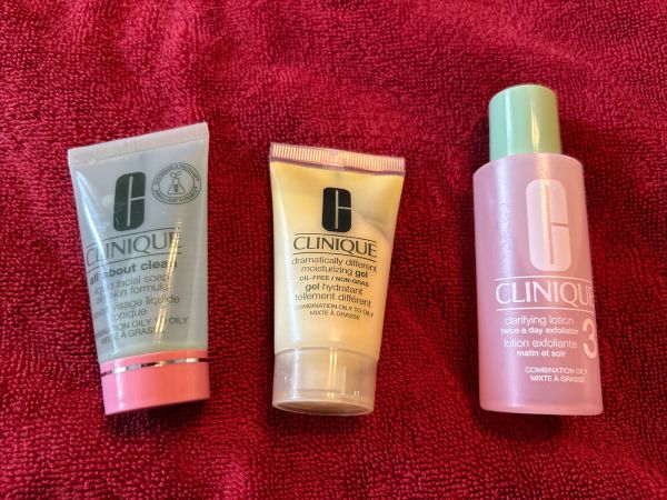 New Clinique 3-Step System for Skin Type 3 Oily Combination Travel Set F/S